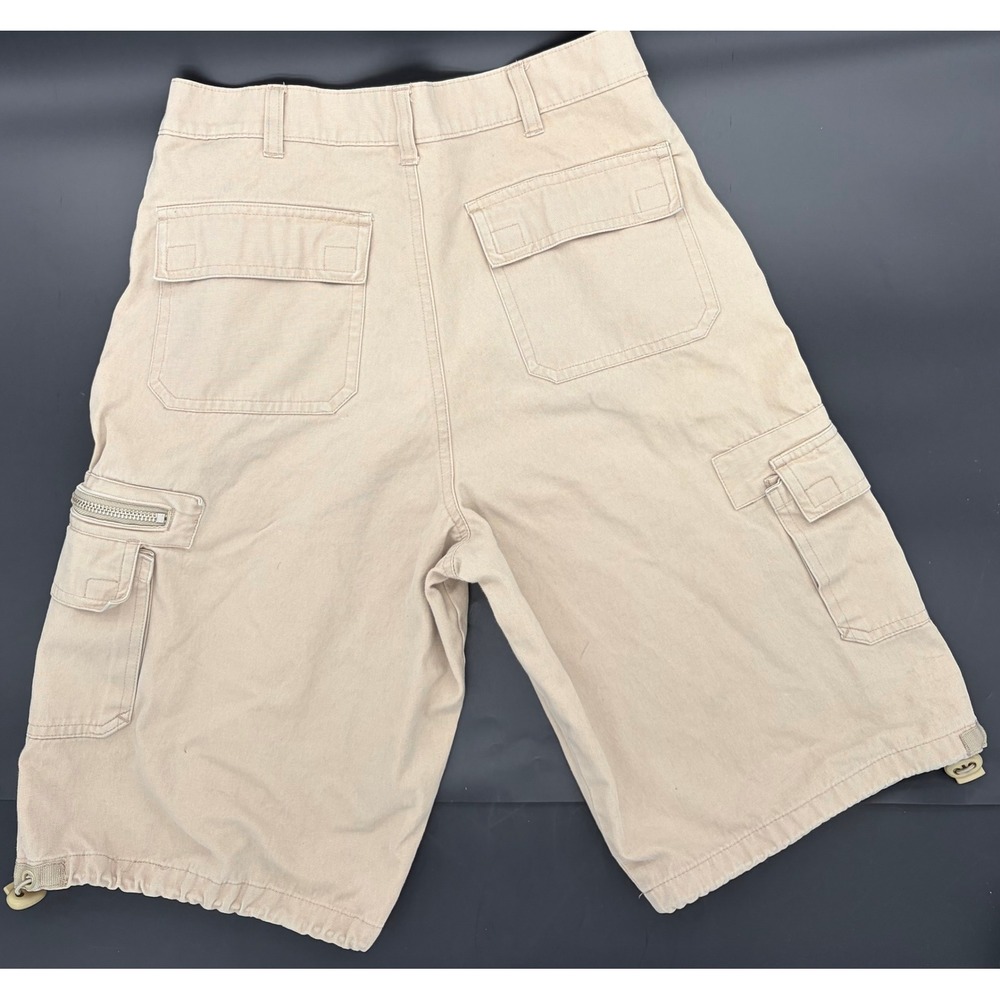 Duck Head Cargo Shorts Size 14 Tan Khaki Cotton Utility Streetwear Kids - Picture 5 of 5